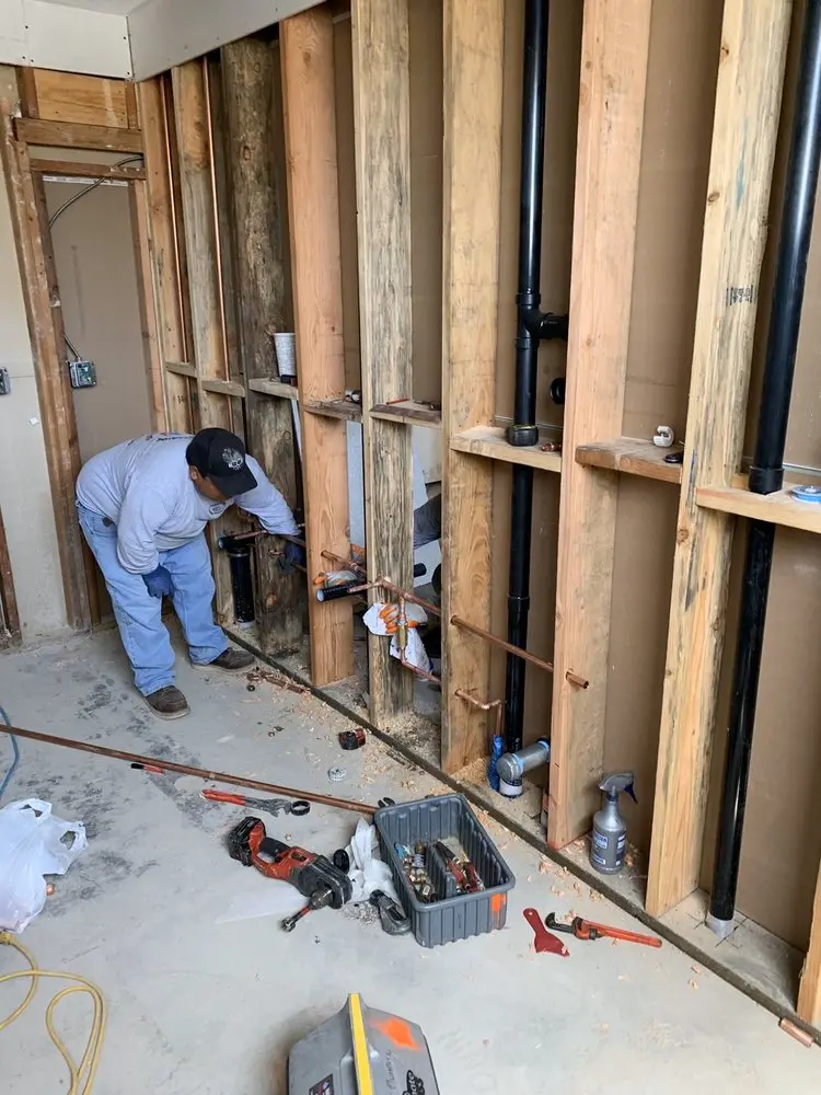 Commercial rough-in plumbing for Commercial Plumbing in Shelltown